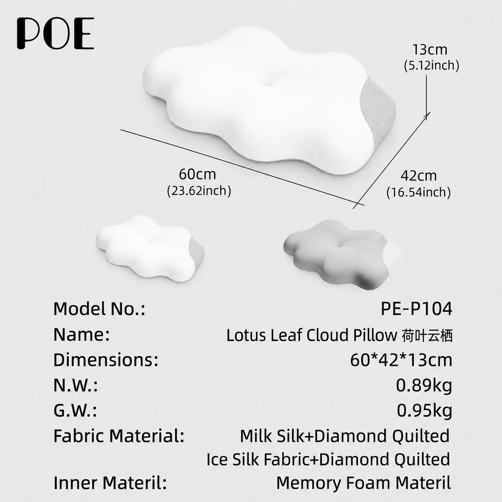 Adjustable Memory Foam Contour Pillow