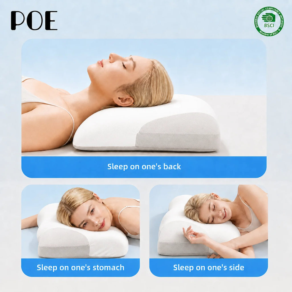 Adjustable Memory Foam Contour Pillow